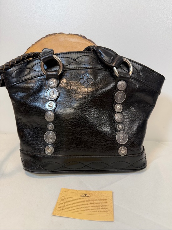Patricia Nash Handbags - Patricia Nash Zorita Renaissance style coin collection black shoulder bag